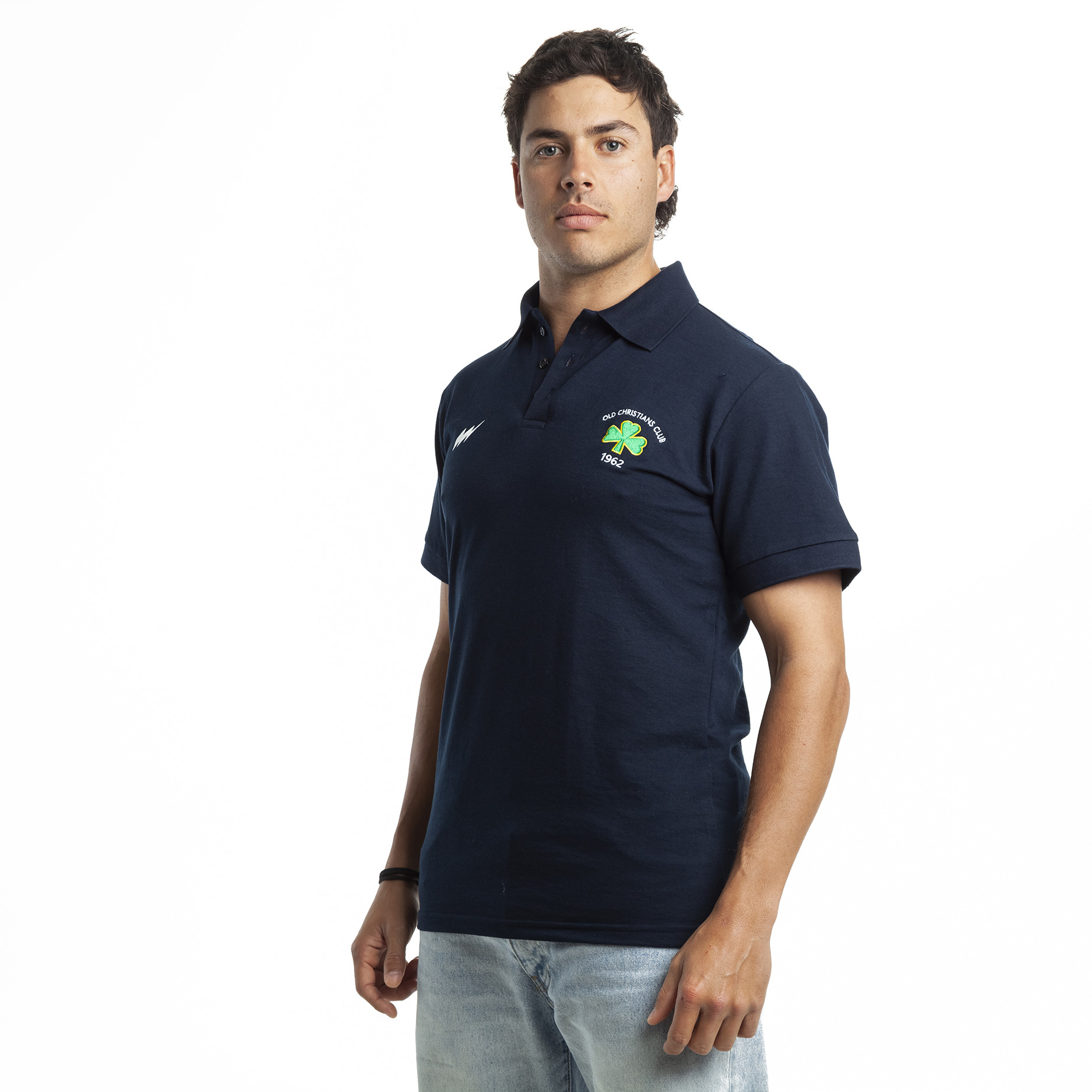Remera Polo Hombre Azul - Imagen 4
