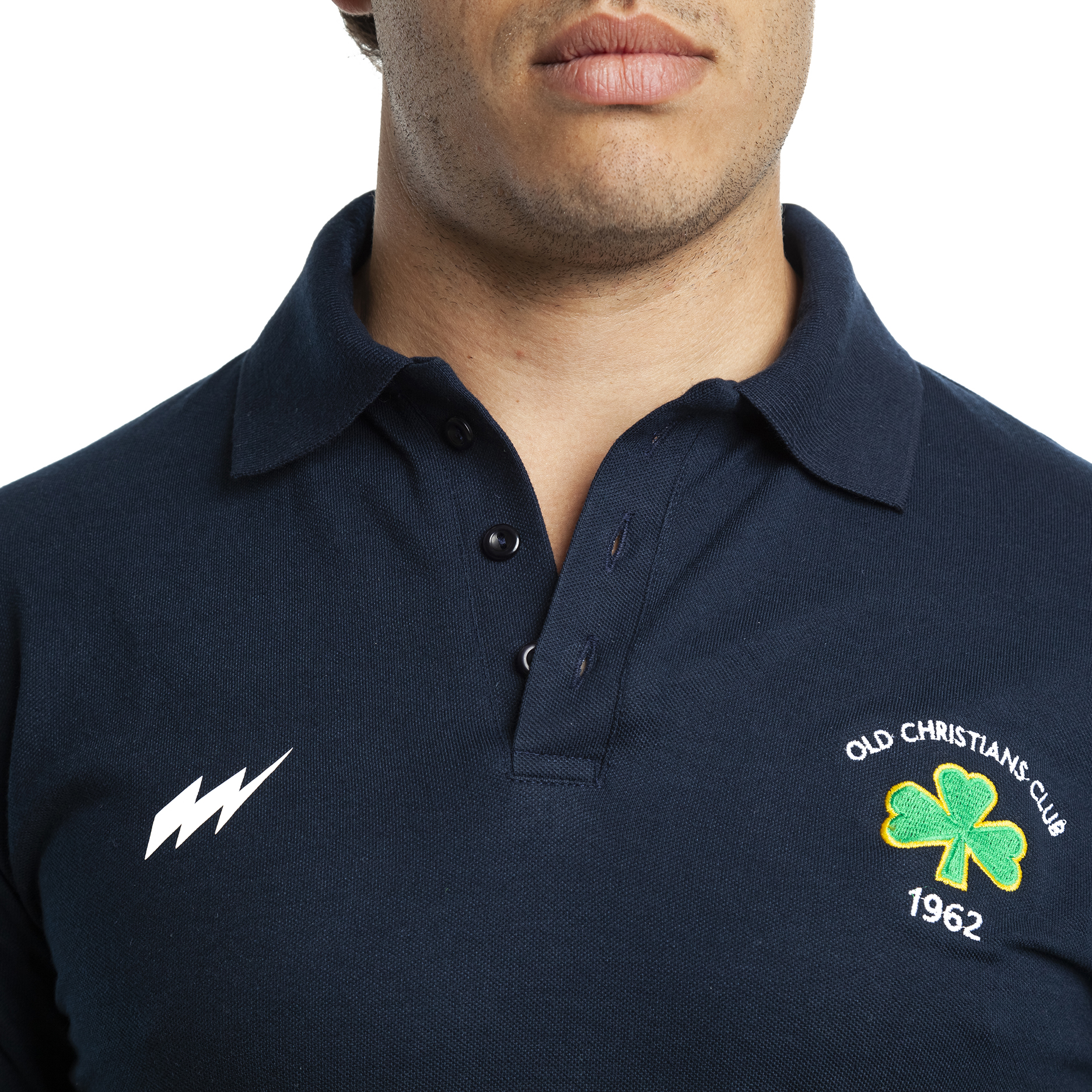 Remera Polo Hombre Azul - Imagen 3