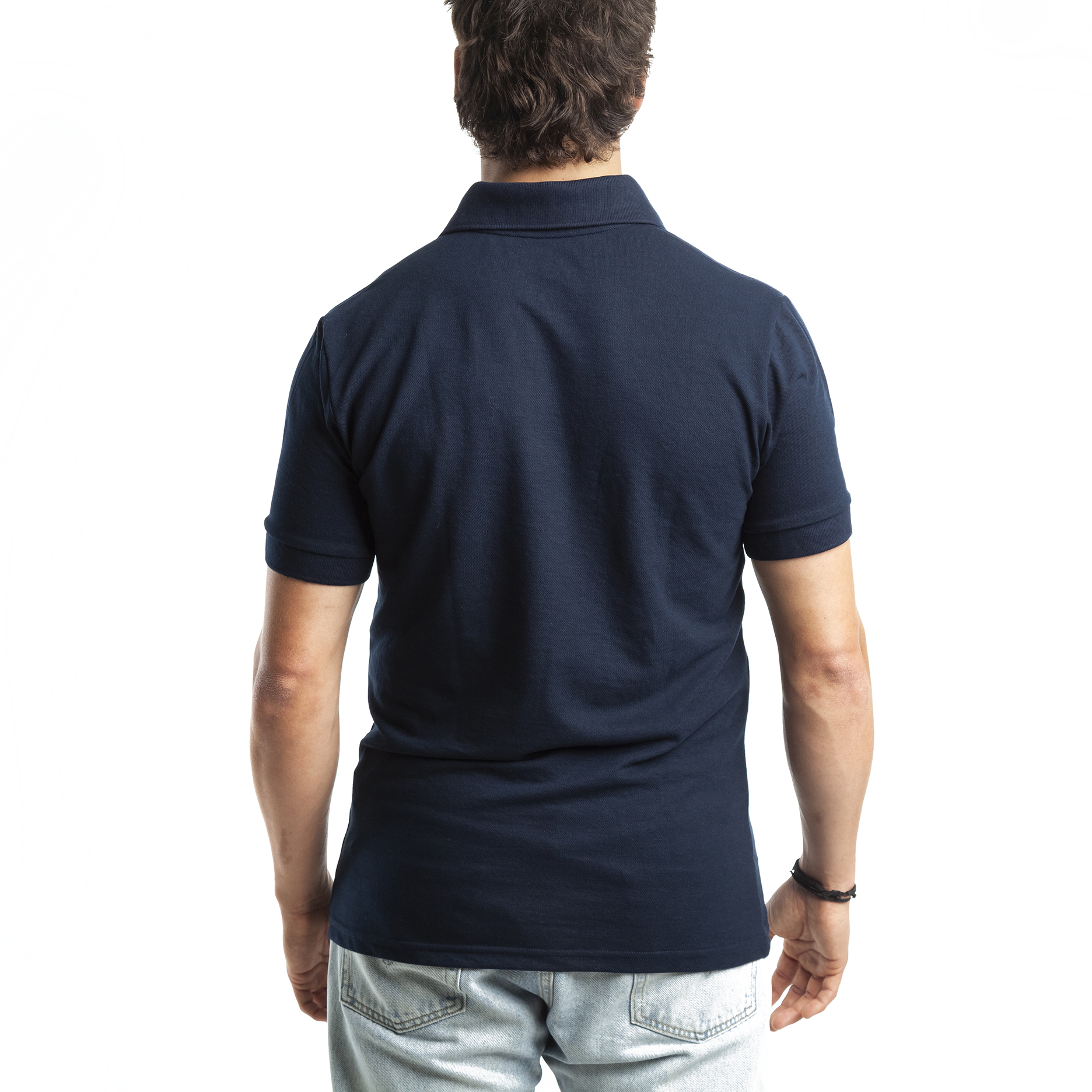 Remera Polo Hombre Azul - Imagen 2