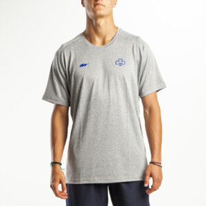 Remera Gris Jaspeado Dry Hombre
